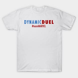 Dynamic Duel #TeamMARVEL (color logo) T-Shirt